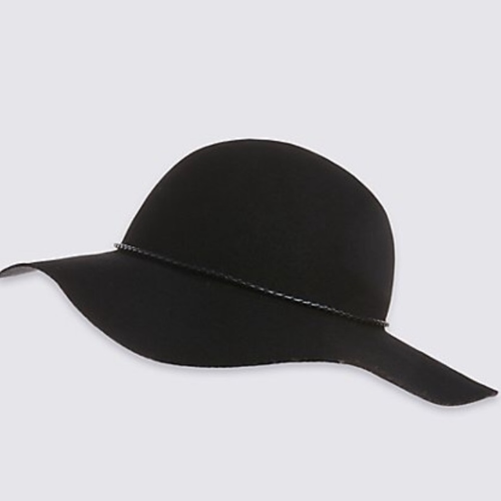 Black Floppy Hat for sale.